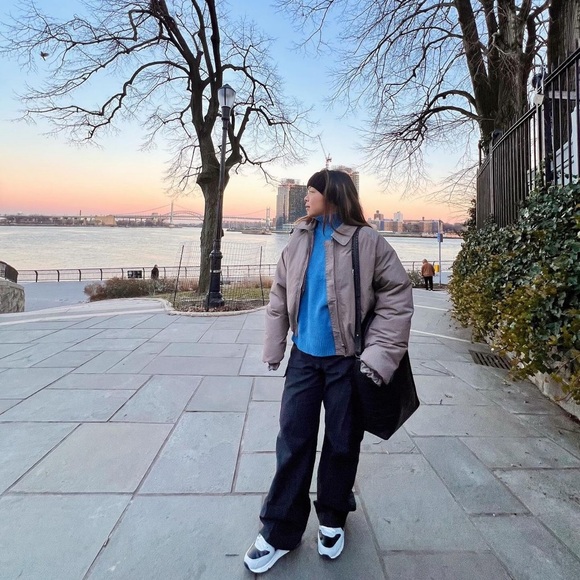 All Saints Authentic Kita Croc Embossed Leather Shoulder/Crossbody Bag - Picture 8 of 8